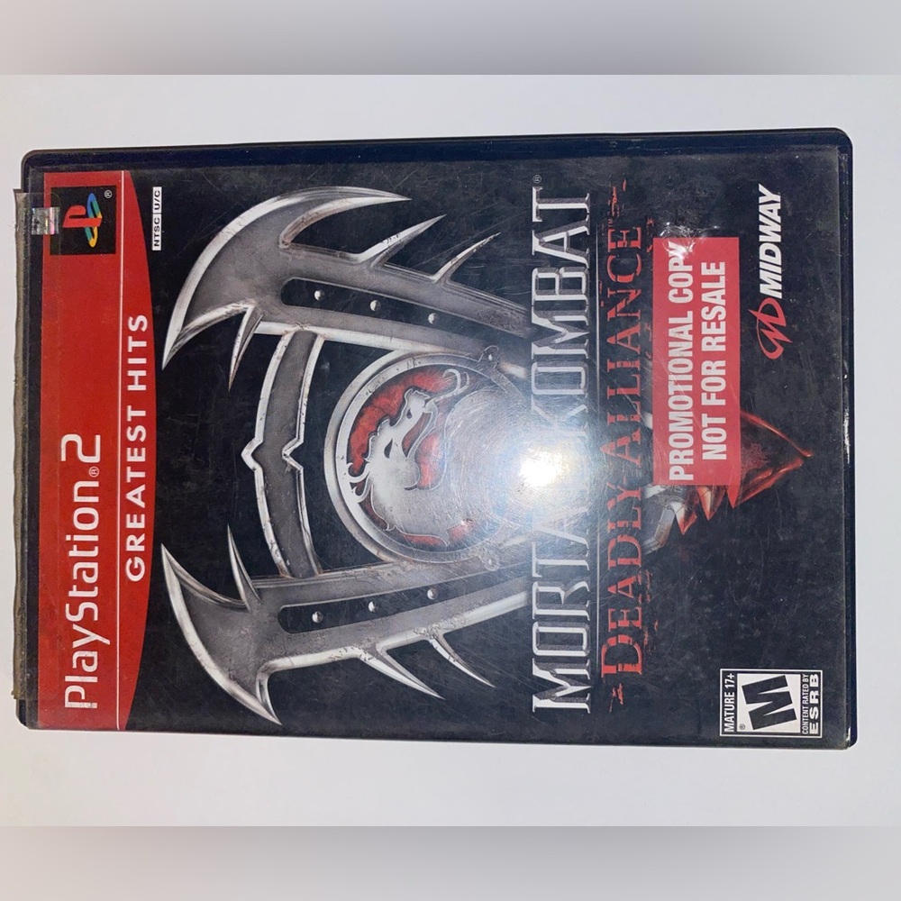 Sony PlayStation 2 Mortal Kombat: Deadly Alliance Game